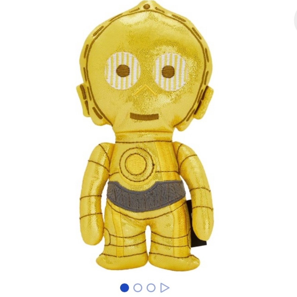 Chewy Star Wars C-3PO Kicker Cat Toy with Catnip